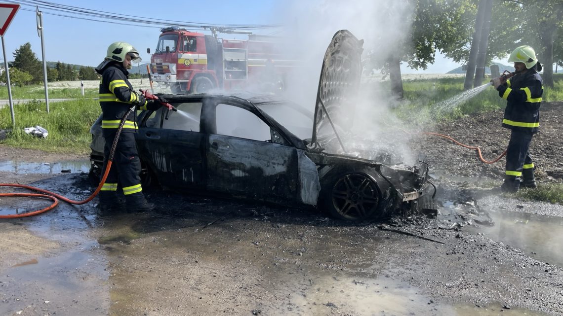 Výjazd 3/2023 Požiar osobného motorového vozidla