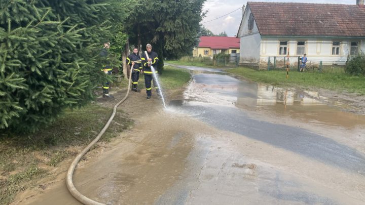 Výjazd 5/2023 odstraňovanie následkov záplav Zborov