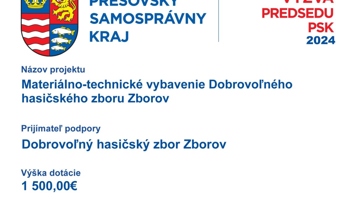Výzva predsedu PSK 2024 Výzva predsedu PSK 2024